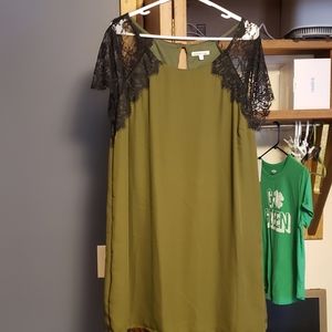 Olive green Charlott Russe dress